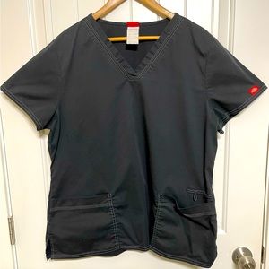 Dickies Gen Flex Women's 2-Pocket Stretch V-Neck Top Medical Scrubs
